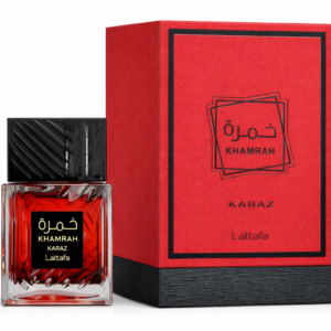 khamrah karaz lattafa – parfum oriental gourmand fruité & intense 100ml